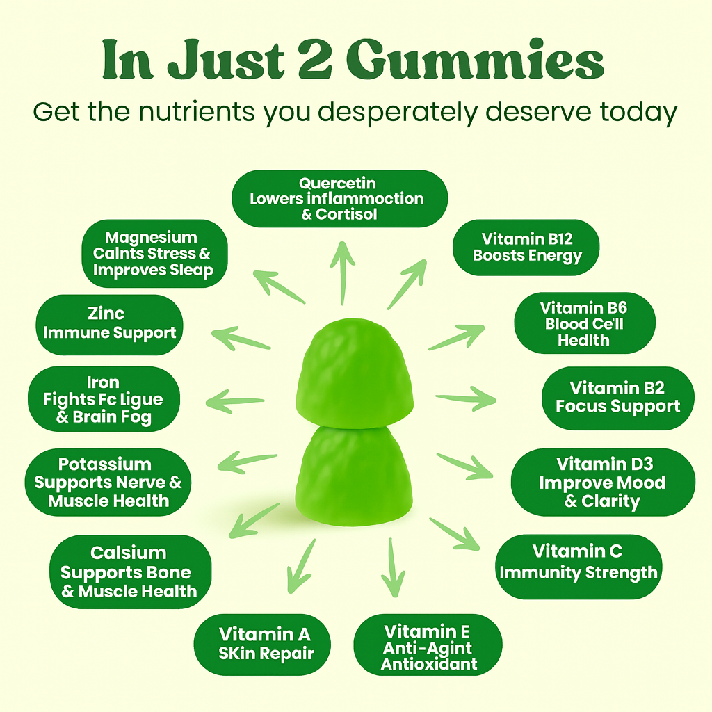Sugar Free Moringa Gummies For Women