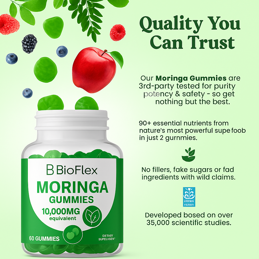 Sugar Free Moringa Gummies